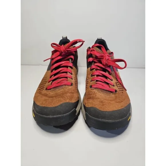 Danner Trail 2650 3&quot; 61272 Brown Red Low Hiking Sneakers Men's 10 Excellent Cond