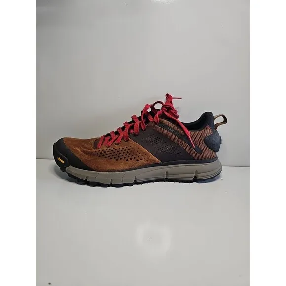 Danner Trail 2650 3&quot; 61272 Brown Red Low Hiking Sneakers Men's 10 Excellent Cond