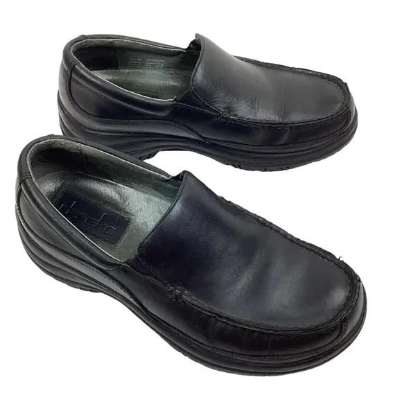 DANSKO Wayne Leather Full Grain Casual Loafers Black