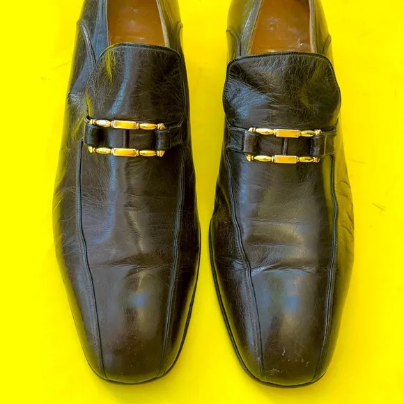 Dark brown Artioli all leather shoes
