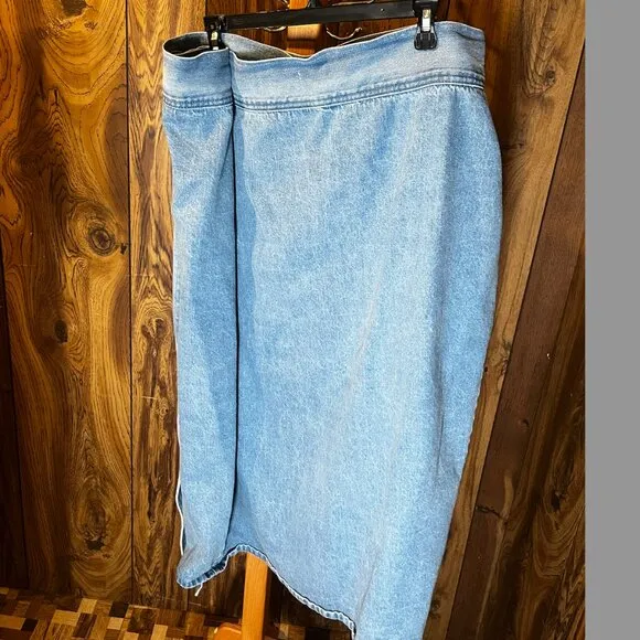Denim Jaspre Skirt UK 20 US 16 Never Fully Dressed