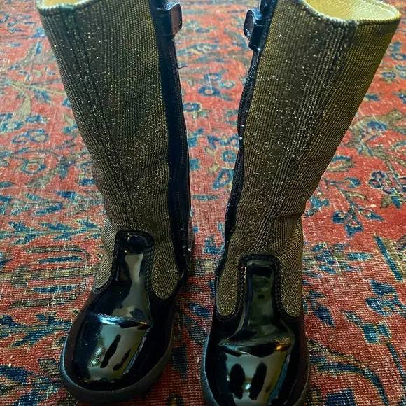 Designer kids boots REAL LEATHER!