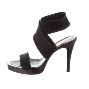 Donald J Pliner Crossover Wrap Open Toe Heel Sandals Size 9
