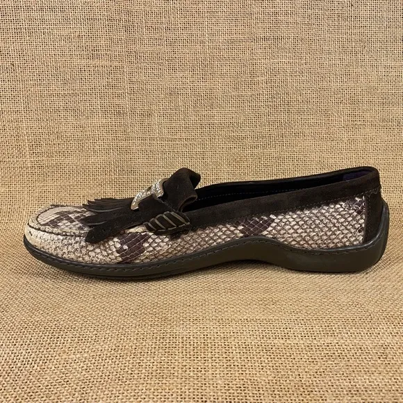 Donald J Pliner Loafers animal print women’s 7.5