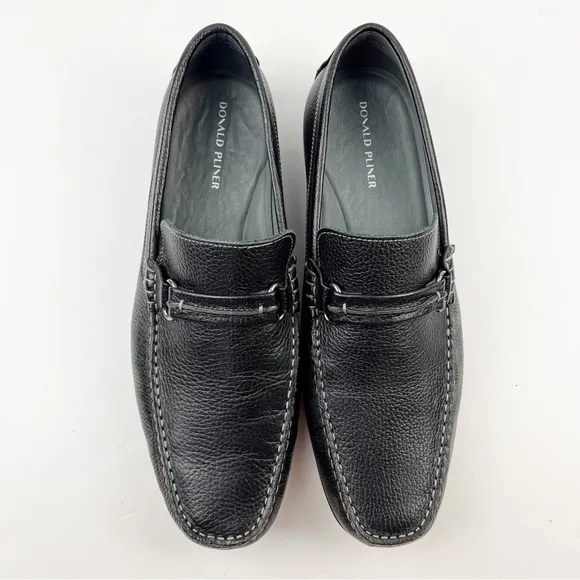 Donald Pliner Donnie Leather Slip On Loafers Size 13