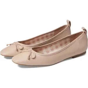 Draper James Taylor Beige Bow Ballet Flats Size 7.5 New