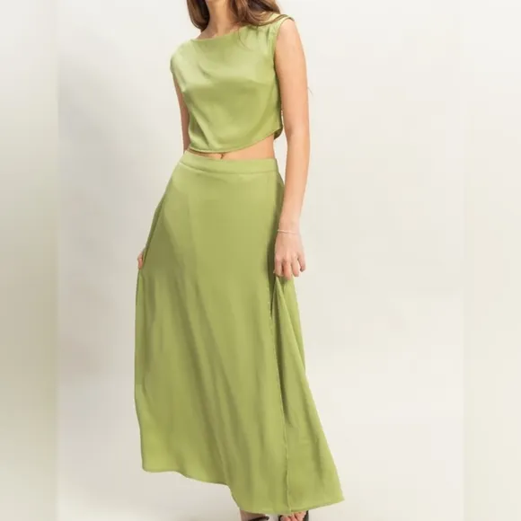 Dream In Matcha Maxi Set