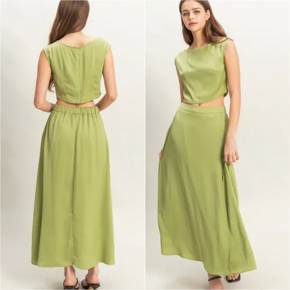 Dream In Matcha Maxi Set