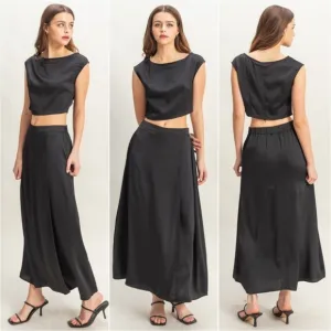Dream In Onyx Maxi Set