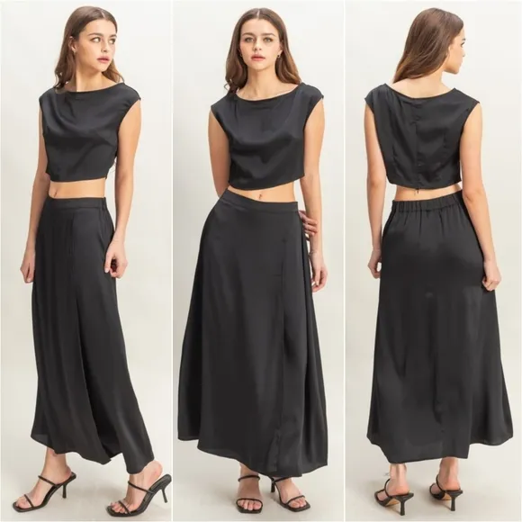 Dream In Onyx Maxi Set