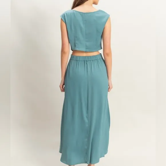 Dream In Slate Maxi Set