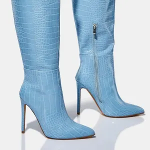 DROPPING BLUE SKY HINTS  Knee High Boots ( BRAND NEW !!!!!!! )