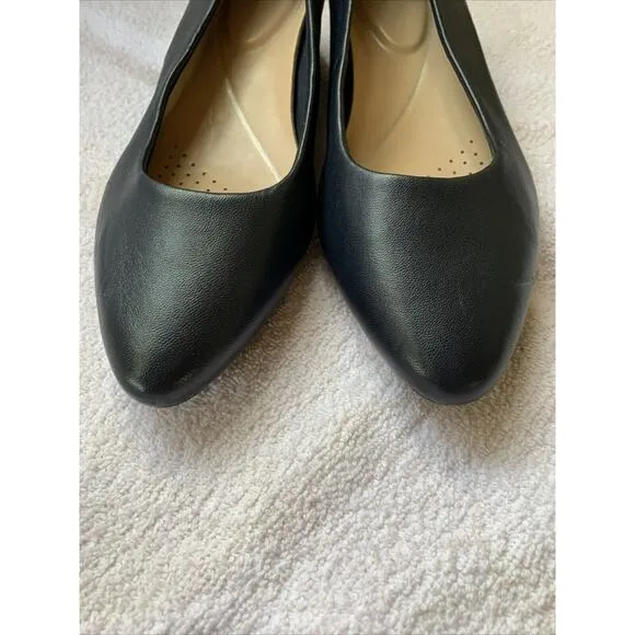 Easy Spirit Caldise Navy Pumps Womens Size 8 Flats New