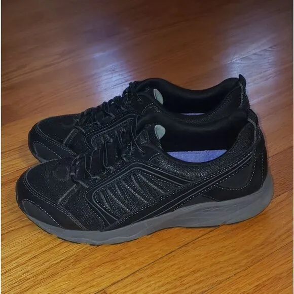 Easy Spirit Trail Hike Black Sneakers