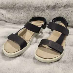 Ecco Corksphere strap sandals, size 41/10