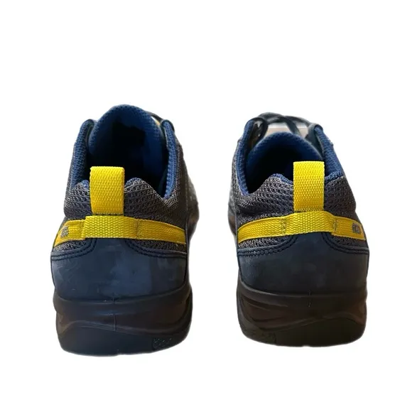 Ecco Hiking Trail Athletic Shoes Grey / Yellow Sneakers Men’s Size US 11 / EU 45