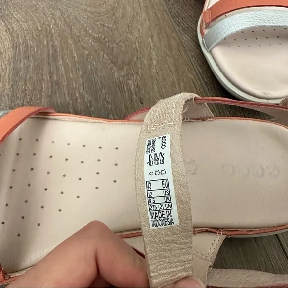 Ecco Strap Sandals Size 12