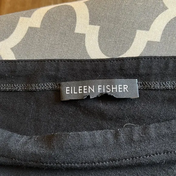 Eileen Fisher Square-Neck Pocket Dress szL