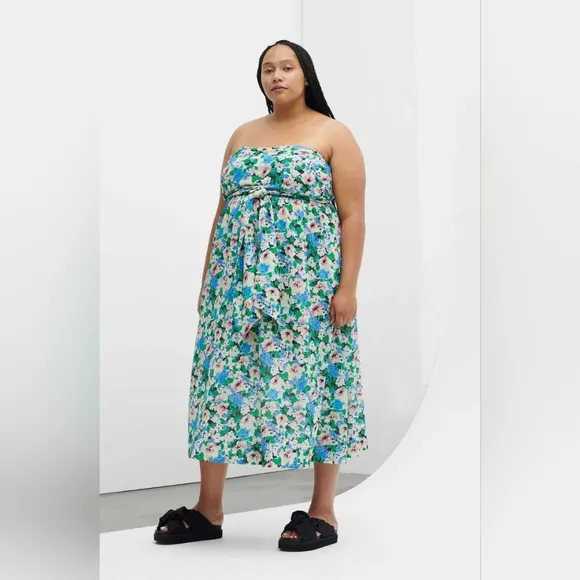 EUC Ganni Printed Cotton Dress