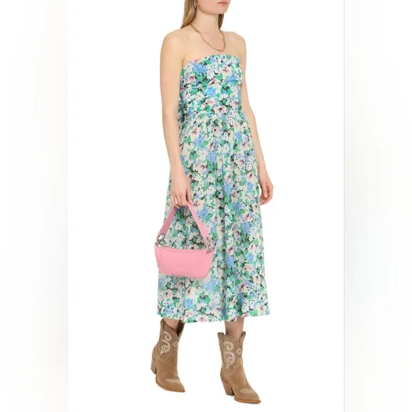 EUC Ganni Printed Cotton Dress