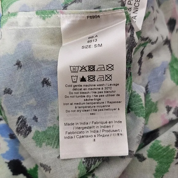 EUC Ganni Printed Cotton Dress