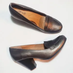 Eurosoft by Sofft Leather Metallic Randi Loafers