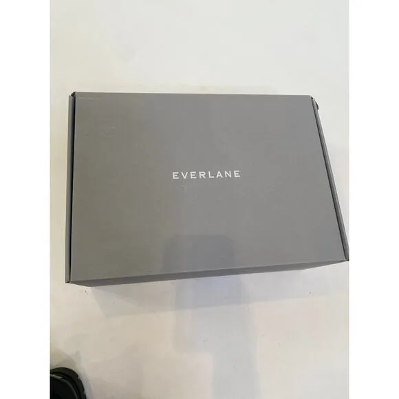 Everlane Black High Top Lace Up Canvas Utility Boot Sneaker NIB Sz 6.5 Deadstock