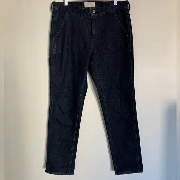 EVERLANE Slim Fit Carpenter Jeans Organic Cotton Dark Wash Size 32x30