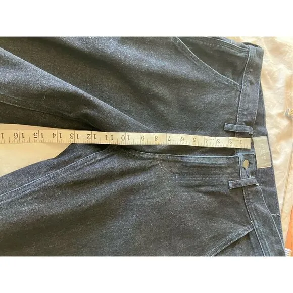 EVERLANE Slim Fit Carpenter Jeans Organic Cotton Dark Wash Size 32x30