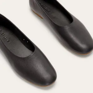 Everlane The Day Glove in Black Leather Womens Shoes Loafer Flats