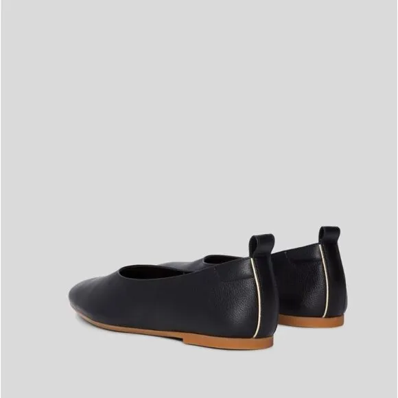 Everlane The Day Glove in Black Leather Womens Shoes Loafer Flats