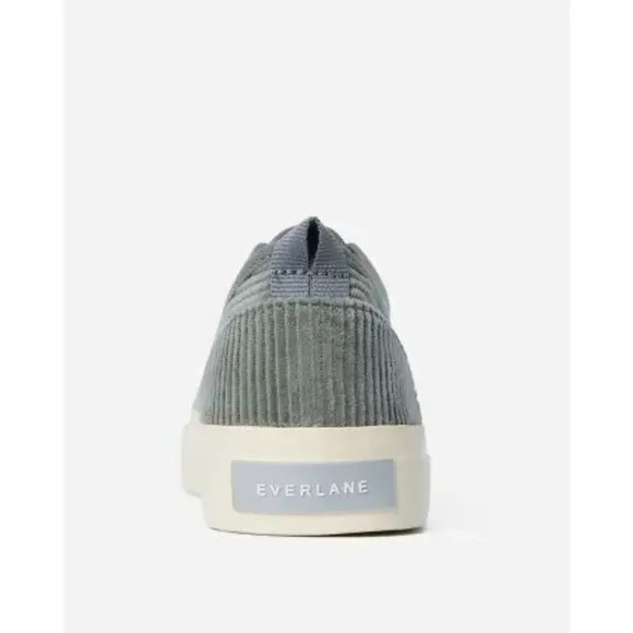 Everlane The Forever Sneaker in Dark Sage 10 New Mens Corduroy Shoes