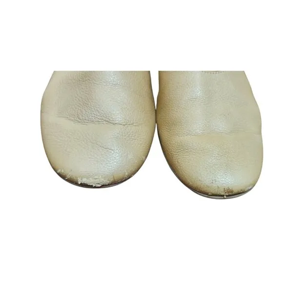 Everlane The Italian Leather Day Glove Flats in Tan-Brown sz 8 Women's