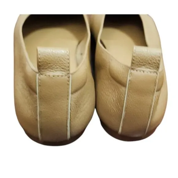 Everlane The Italian Leather Day Glove Flats in Tan-Brown sz 8 Women's