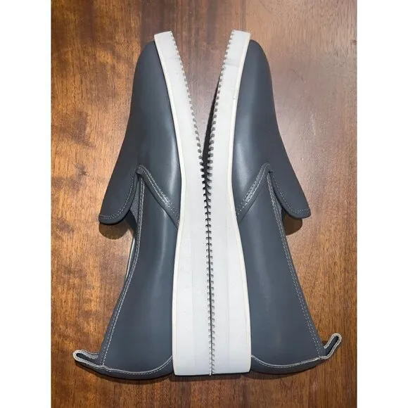 Everlane The Leather Street Shoe in Grey New Womens Wedge Loafer