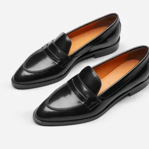 EVERLANE | The Modern Penny Loafer in Black Patent Leather | Sz 10-10.5