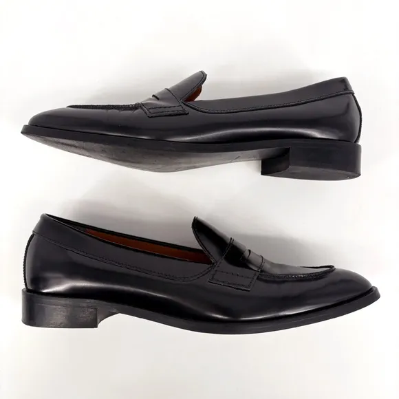EVERLANE | The Modern Penny Loafer in Black Patent Leather | Sz 10-10.5