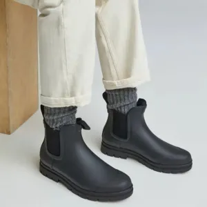 Everlane The Rain Boots in Black New Womens Rubber Booties