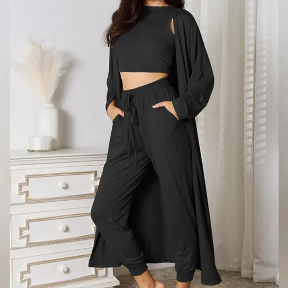 Everyday Ease Three-Piece Set - Black