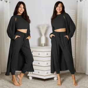 Everyday Ease Three-Piece Set - Black