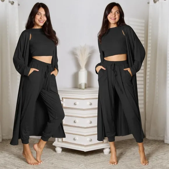 Everyday Ease Three-Piece Set - Black