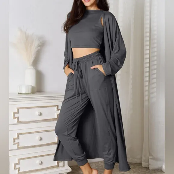 Everyday Ease Three-Piece Set - Gray