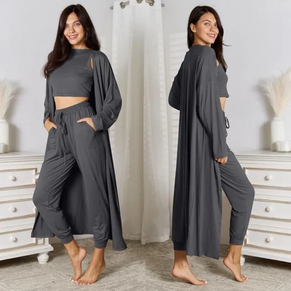 Everyday Ease Three-Piece Set - Gray