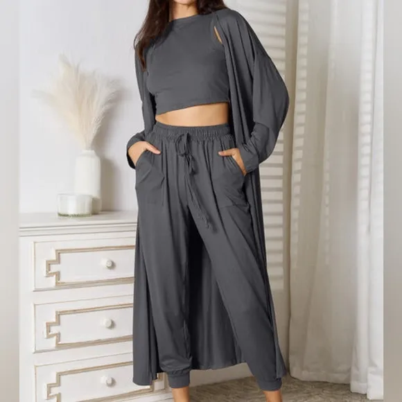 Everyday Ease Three-Piece Set - Gray