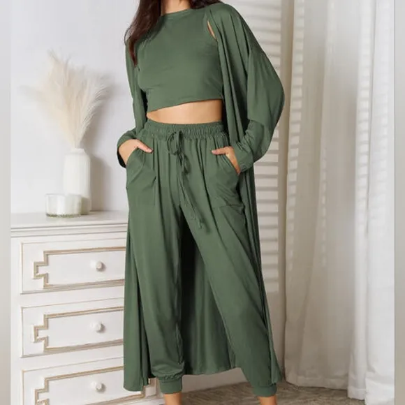 Everyday Ease Three-Piece Set - Green