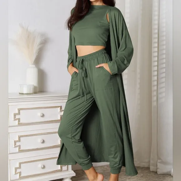 Everyday Ease Three-Piece Set - Green