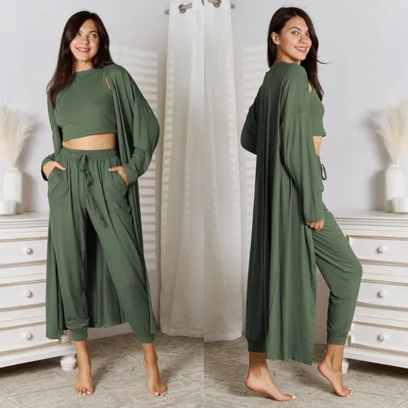 Everyday Ease Three-Piece Set - Green