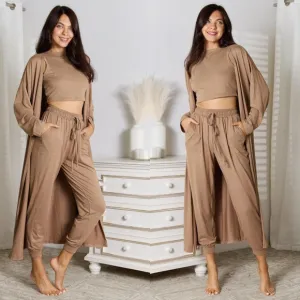 Everyday Ease Three-Piece Set - Tan