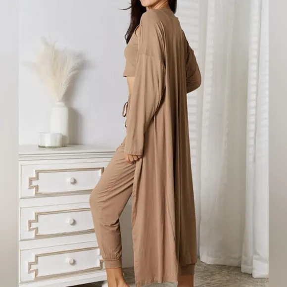 Everyday Ease Three-Piece Set - Tan