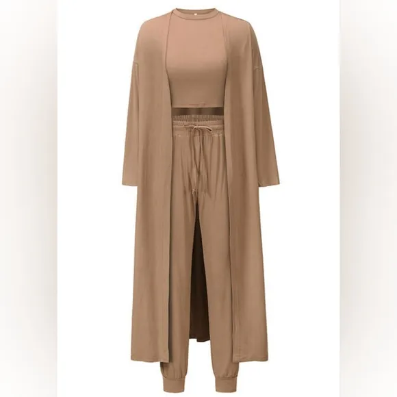 Everyday Ease Three-Piece Set - Tan
